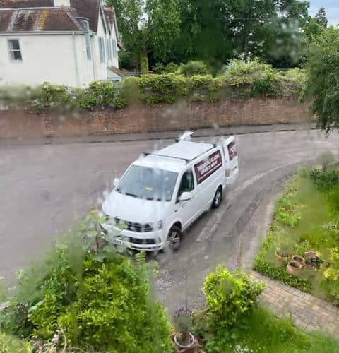 View from Misted Double Glazing Window