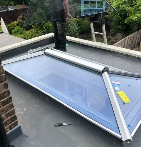 Extension Roof Window Glass Replacement